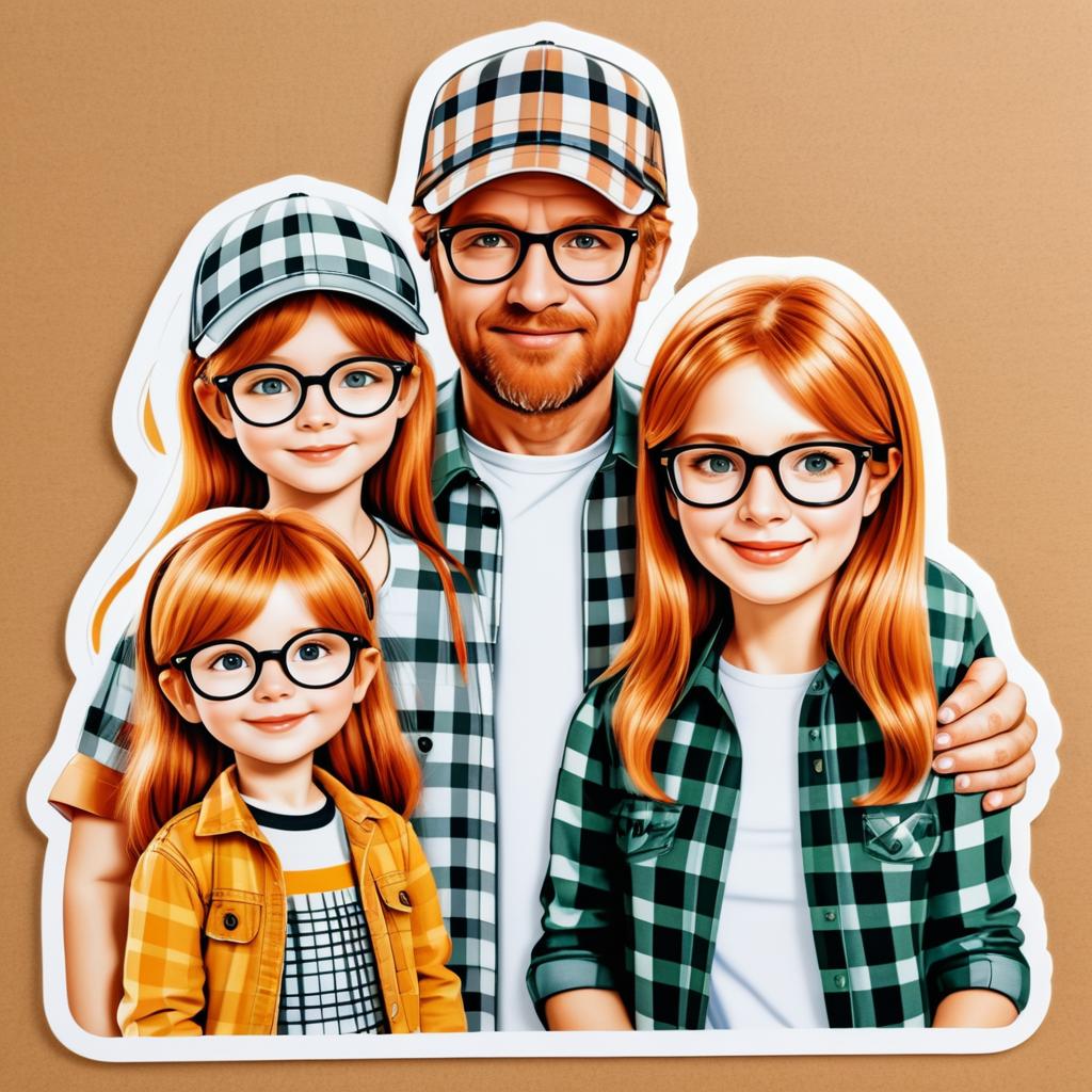 Family Eco-Friendly Sticker Design