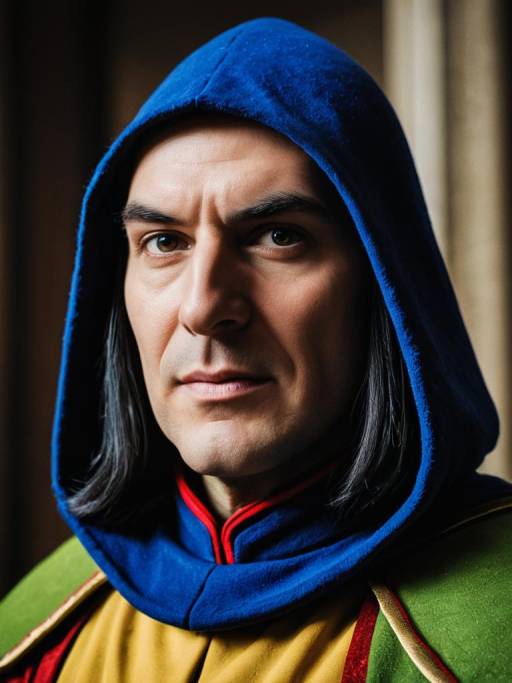 Man in Lord Farquaad Inspired Costume Portrait
