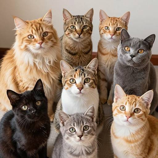 Photorealistic Cats Taking Selfies