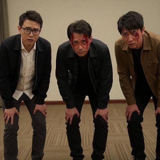 Intense Confrontation in a Patterned Room