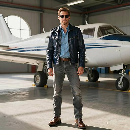 Stylish Top Gun Maverick Costume Photograph