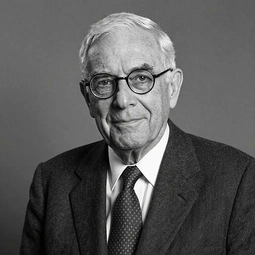 Vintage Portrait of Older Man