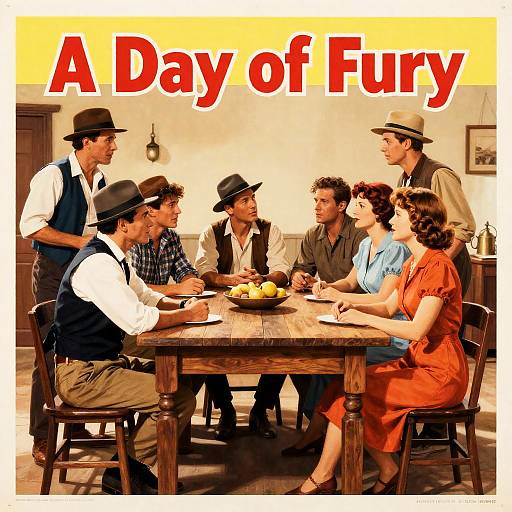 Vintage Movie Poster: A Day of Fury