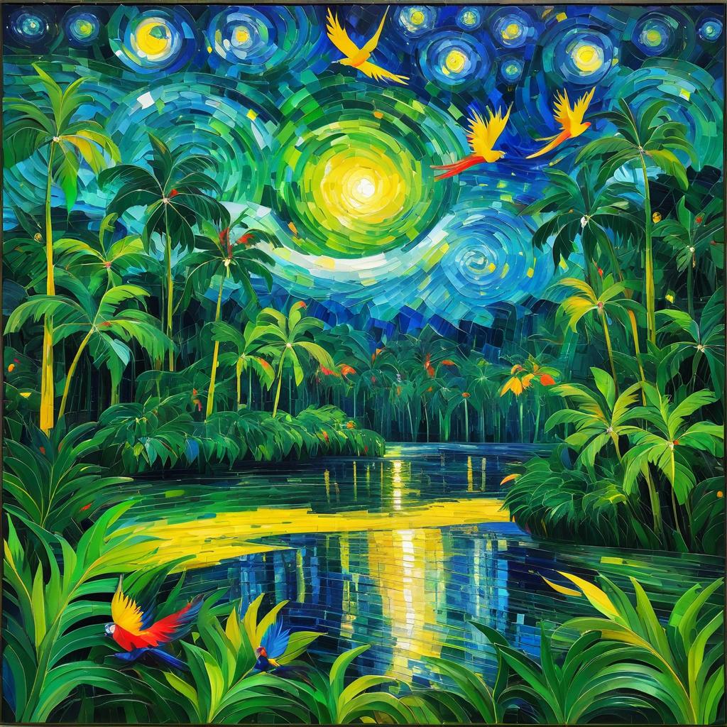 Van Gogh's Starry Night in Amazon