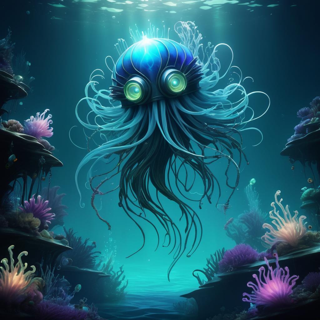 Spectral Aquatic Entity Concept Design