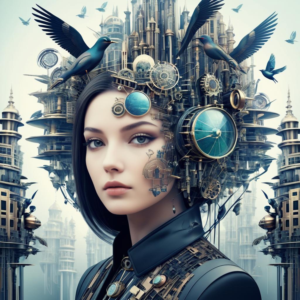 Surreal Symphony: Mechanized Dreamscapes