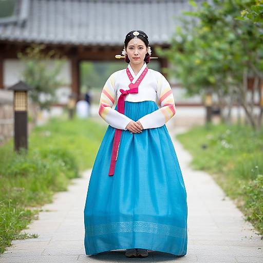 Traditional Korean Dress Woman