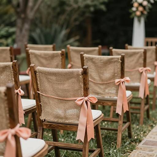 Rustic Wedding Aisle Décor