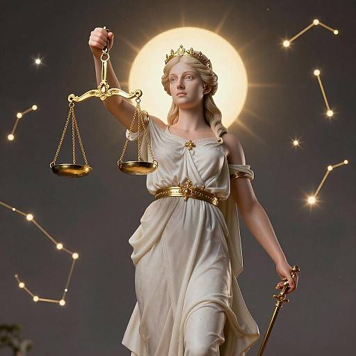Astrea Goddess of Justice and Wisdom