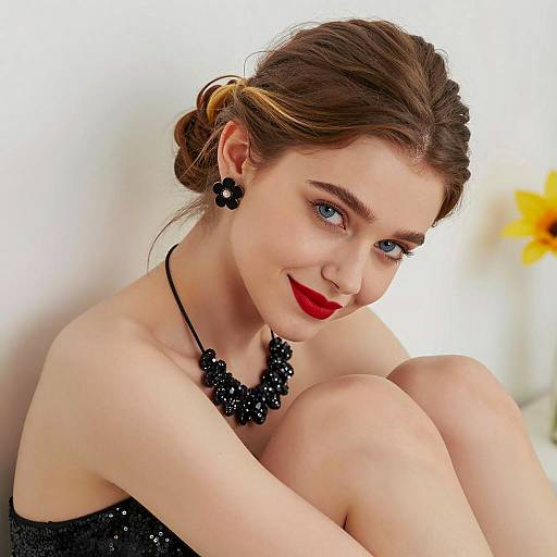 Elegant Portrait of a Young Woman