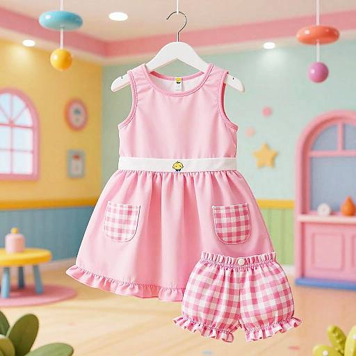 Vibrant Kids Corner Cartoon Art