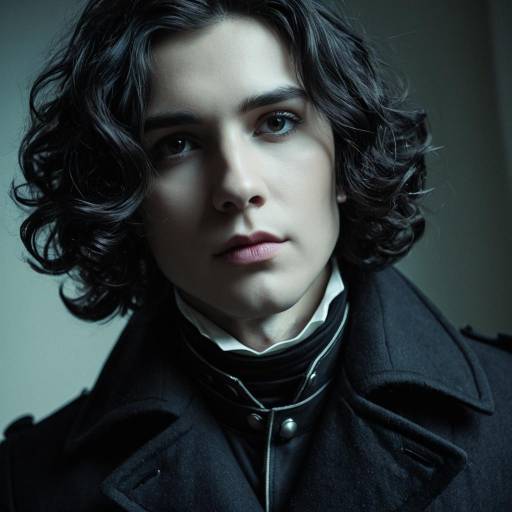 Gothic Peter cosplay portrait