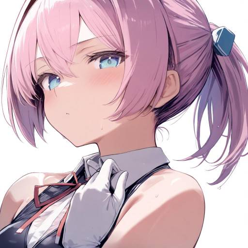 Shiranui Kancolle in Swimsuit Portrait