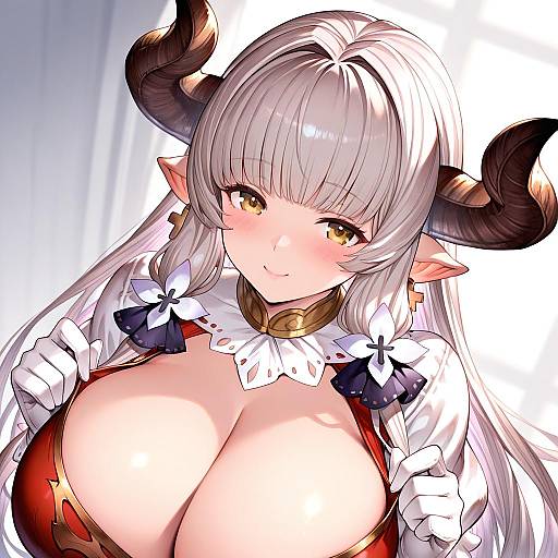 Illustration of Alicia (granblue fantasy), granblue fantasy in the style of Oosaki shin'ya