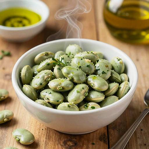 Rustic Mediterranean Fava Beans Dish