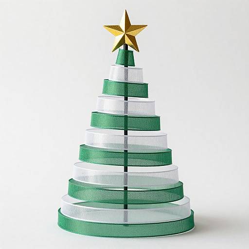 Elegant Minimalist Christmas Tree Photography
