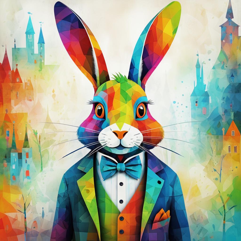 Mr. Rabbit: A Fusion of Artistic Styles