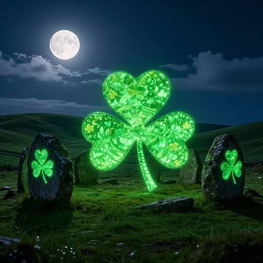 St. Patrick's Day Ancient Stone Circle