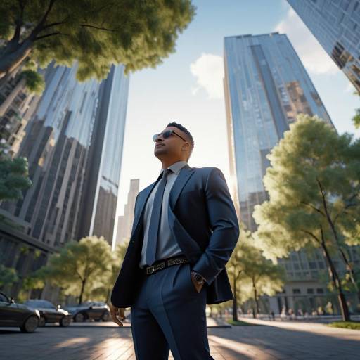 Cinematic Portrait of a Modern Executive