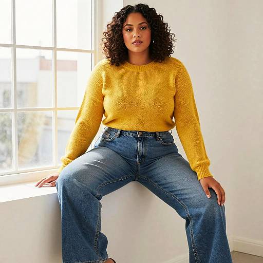 Curvy Plus-Size Fashion Editorial