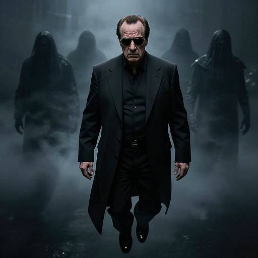 Tony Soprano as Haunted Knight