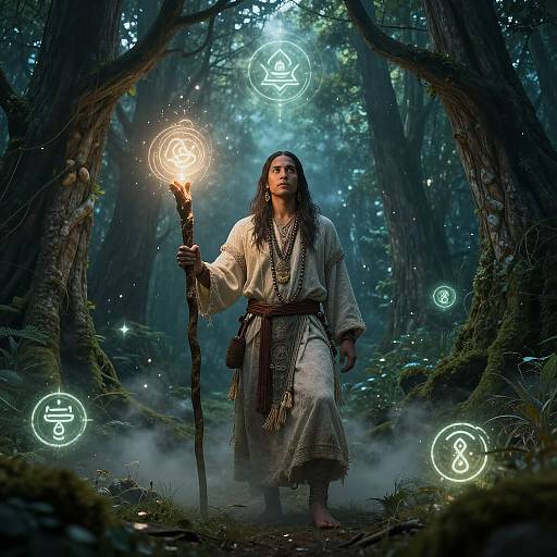 Donmy as Mystical Forest Shaman