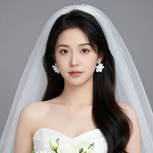 Realistic Bridal Portrait Photography