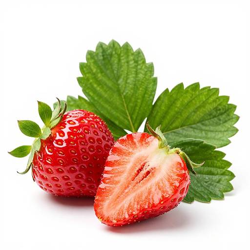 Artful Vibrant Strawberries Arrangement