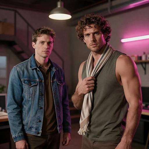 Intense Portraits in Neon Hues