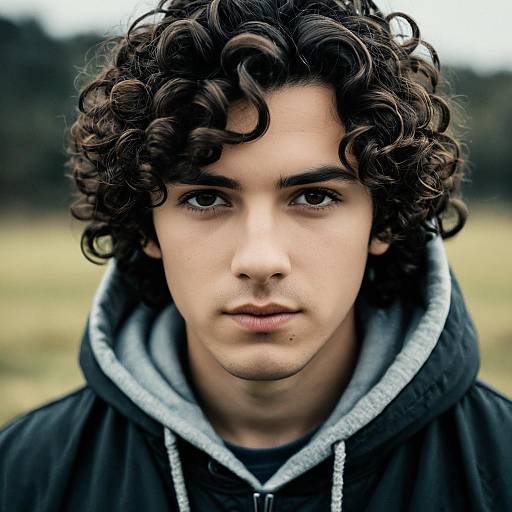 Realistic Male in Outdoor Setting