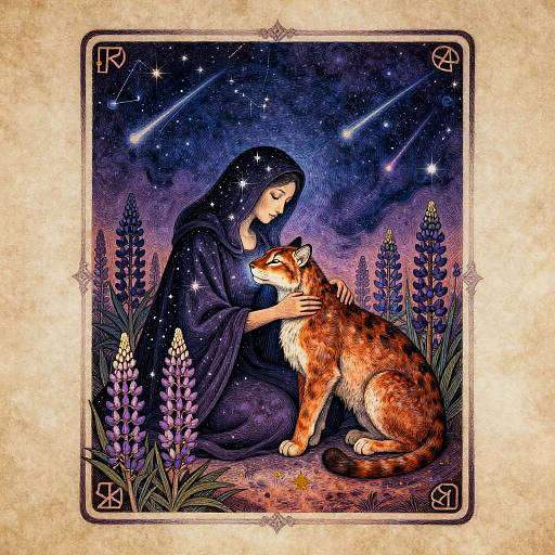 Mystic Stargazer with Celestial Lynx