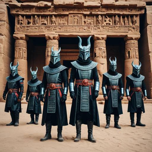 Ancient Desert Beasts in Latex Attire