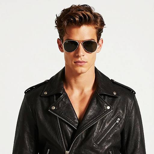 Stylish Portrait of Transgender Male