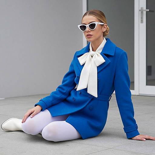 Chic Woman in Stylish Attire