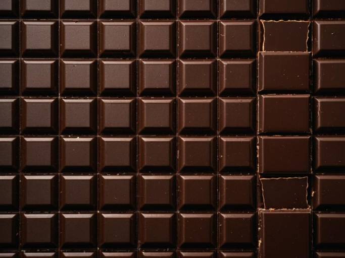 Elegant Dark Chocolate Wallpaper Design