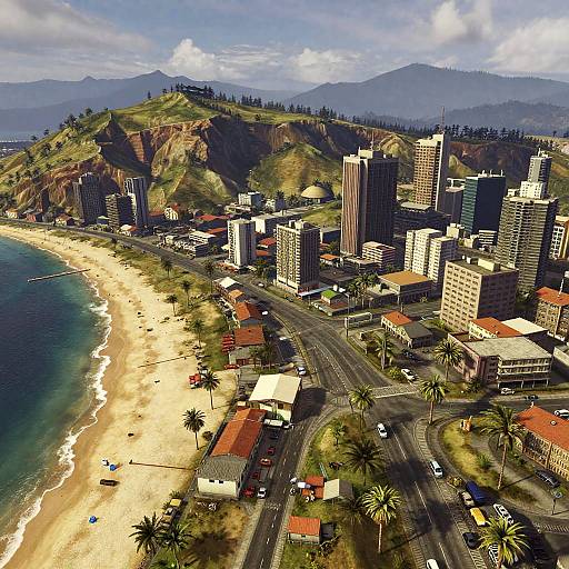 GTA Inspired Open World Cityscape