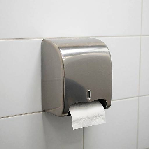 Modern Stainless Steel Paper Towel Dispenser