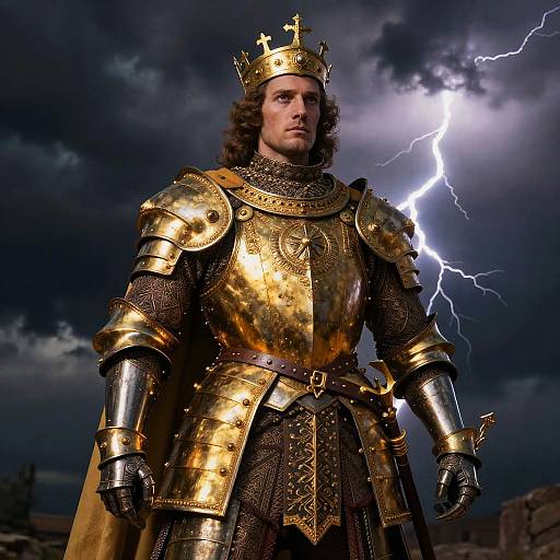 Regal Cabible in Golden Armor