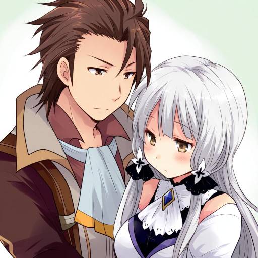 Illustration of Alvin (tales), tales of (series) in the style of Hirune (konekonelkk)