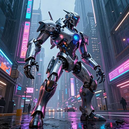 Frecas in Cyberpunk Neon City