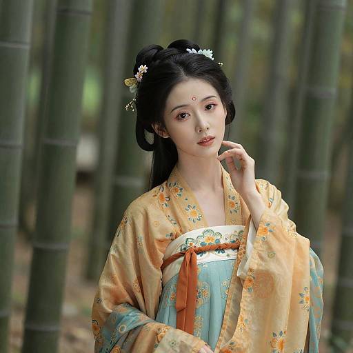 Elegant Taiwanese Woman in Hanfu