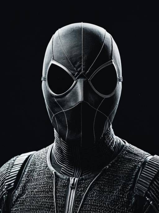 Photorealistic Stickman Costume Headshot