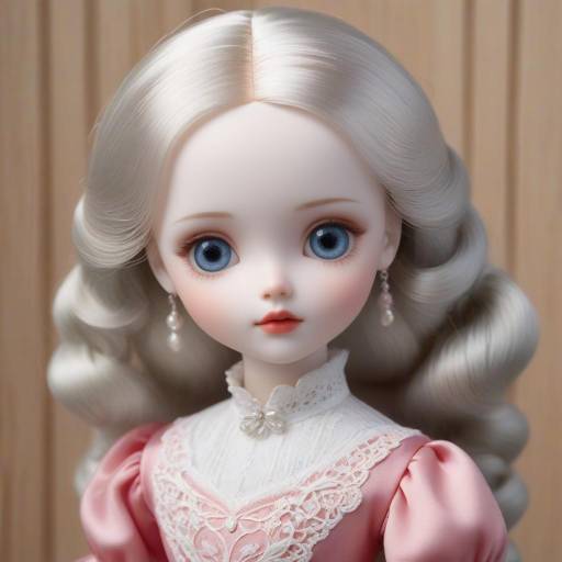 Portrait of a Stunning Doll Figure