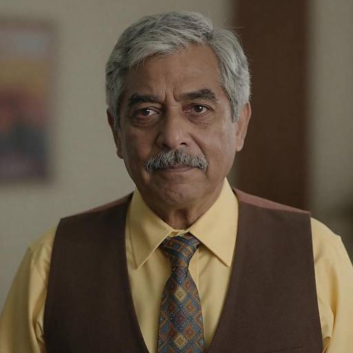 Dapper Middle-Aged Man Portrait