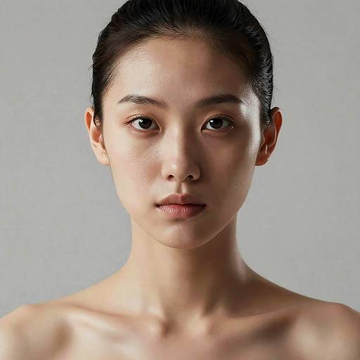 Hyper-detailed Symmetrical BiL13L1SH Warrior Portrait