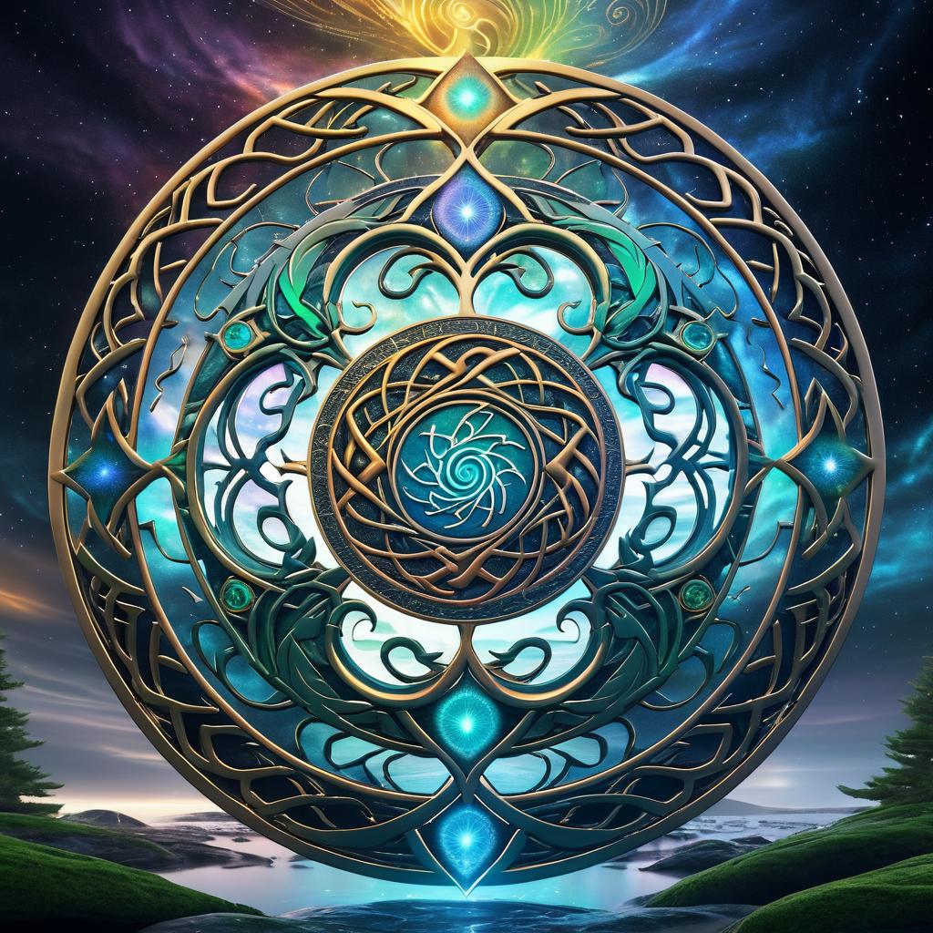 Ethereal Yggdrasil in a Cosmic Vortex