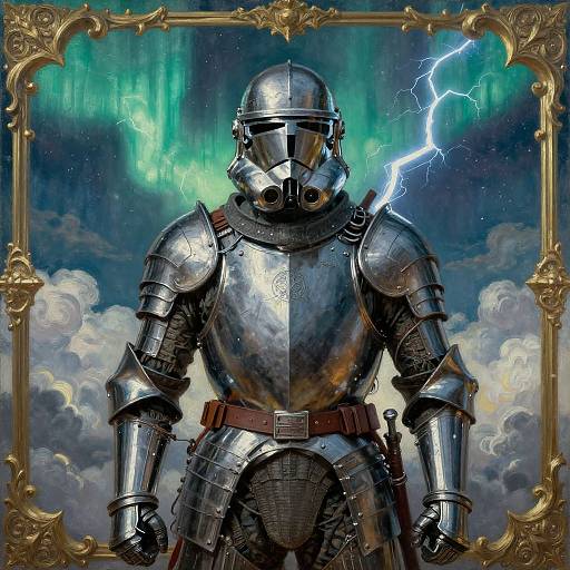 Cinematic Sci-Fi Shock Trooper Portrait