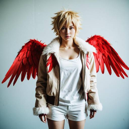 Stylish Keigo Takami Hawks Cosplay Idea