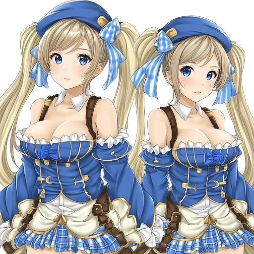 Illustration of Cucouroux (granblue fantasy), granblue fantasy in the style of Rei (tonbo0430)