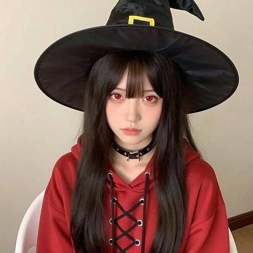 Young Woman Witch Portrait